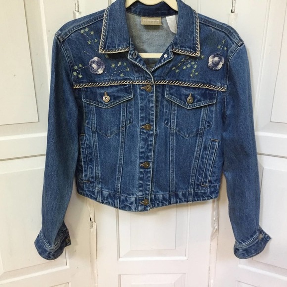 Liz Claiborne Liz Wear Trucker Jacket - Picture 2 of 15